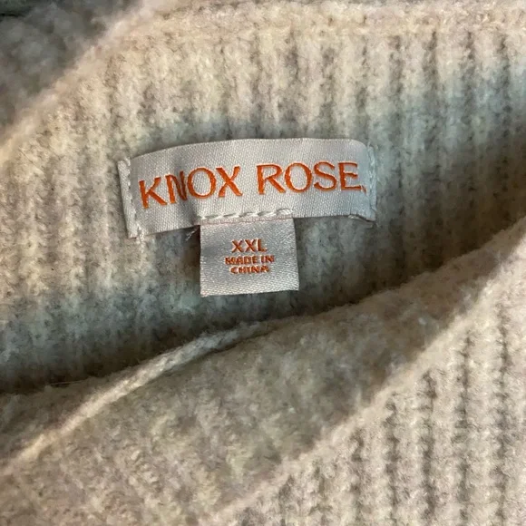 Knox Rose Cream Ribbed Sweater - Picture 4 of 5